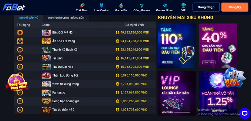 Khuyến mãi chào mừng thành viên mới man79 win